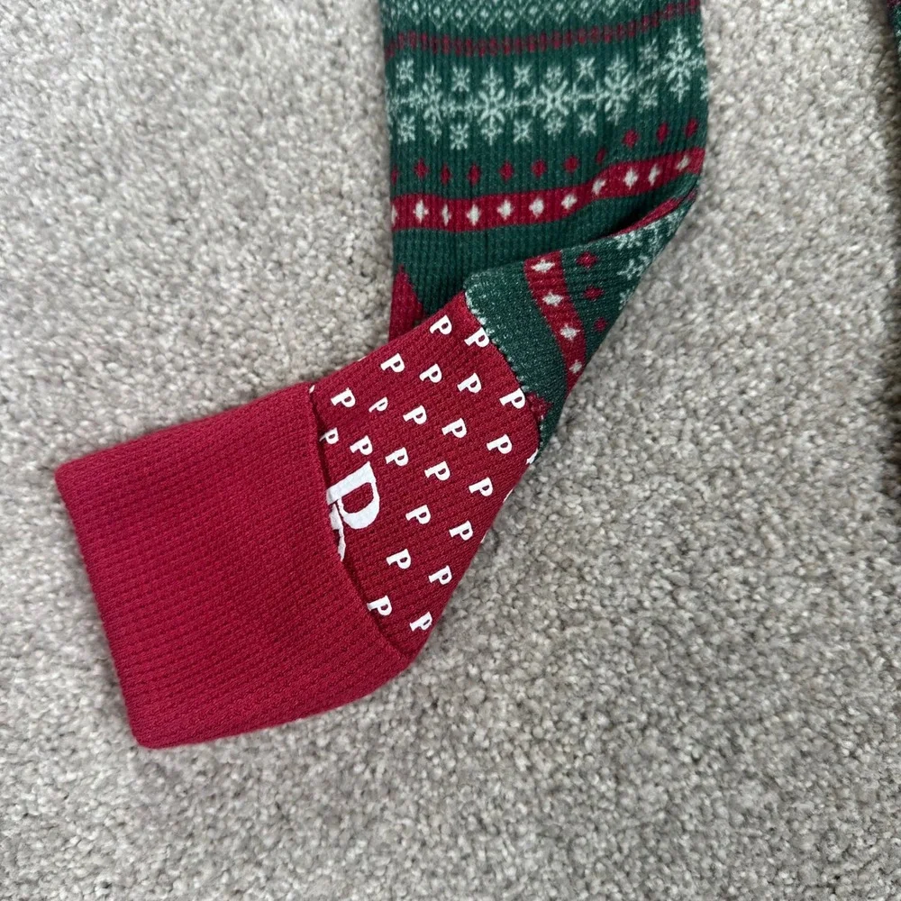 Posh Peanut Kids Christmas Pajamas Footie Sleepsuit 6‎ 9M Deer Tree Fair Isle